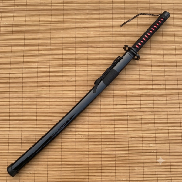 Bleach Ichigo Tensa Zangetsu V2 Cosplay Replica Premium Life Size Wooden Katana [104 CM] || BLEACH