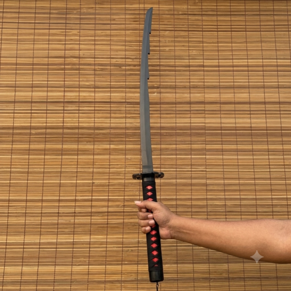 Bleach Ichigo Tensa Zangetsu V2 Cosplay Replica Premium Life Size Wooden Katana [104 CM] || BLEACH