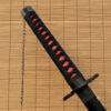 Bleach Ichigo Tensa Zangetsu V2 Cosplay Replica Premium Life Size Wooden Katana [104 CM] || BLEACH