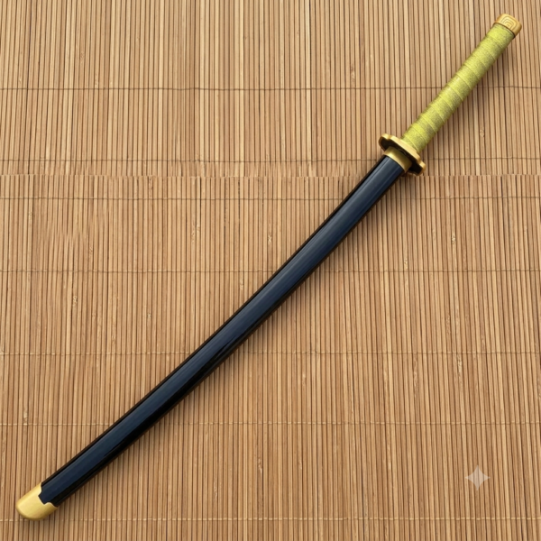 Demon Slayer Yoriichi Tsugikuni iconic Cosplay Replica Premium Life Size Wooden Katana [104 CM] || DEMON SLAYER