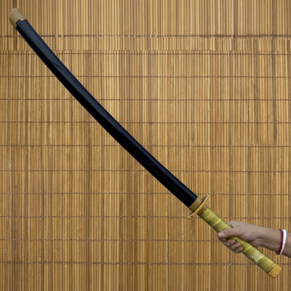 Demon Slayer Yoriichi Tsugikuni iconic Cosplay Replica Premium Life Size Wooden Katana [104 CM] || DEMON SLAYER