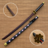 One Piece Rorono Zoro Black Shusui Cosplay Replica Premium Life Size Wooden Katana [104 CM] || ONE PIECE