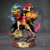 One Piece "Three Captains" Diorama Statue Luffy, Law & Kid Wano Arc Battle Action Figure PVC [ 22 CM ] || ONE PIECE